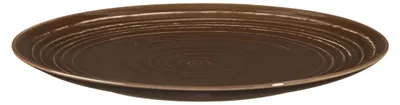 Obrázok produktu pre SELTMANN Terra tanier plochý, ø: 227 mm, zemitá hnedá