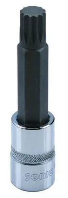 Produktbild von SONIC Kraft-Stecknuss 83810012 100mm Chrom-Vanadium-Stahl 0,142kg