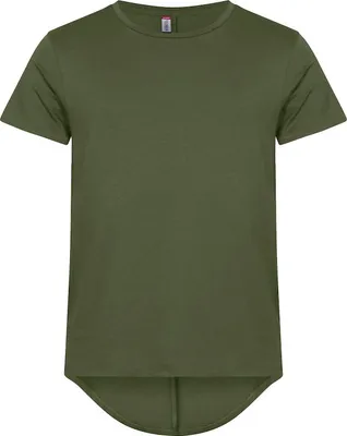 Produktbild von Clique Brooklyn Herren T-Shirt lässig mit verlängertem Rückenteil und Designnaht