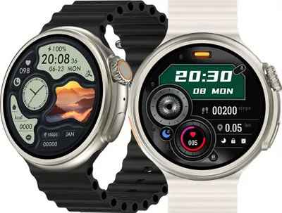 Zdjęcie produktu dla YAXO Smartwatch OXNARD Titanium Black
