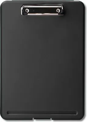 Obrázek produktu pro Clip Board Plastik Raumsparpapier Schreingeschenk für Testpapiere Dokumente schwarz