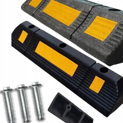 Produktbild von Ograniczenie Separator Odbojnik Parkingowy Ogranicznik Najazd + Śruby 3Szt