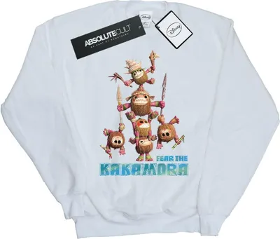 Produktbild von Disney - "Fear The Kakamora" Sweatshirt für Herren BI49223 (M) (Weiß)