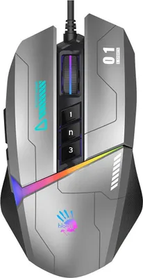 Obrázok produktu pre A4Tech W60 Max, Optický, 12000 DPI, 1 ms, Šedá