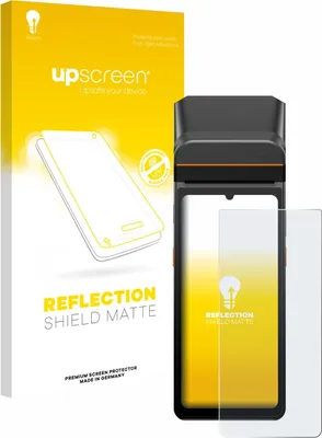 Produktbild von upscreen Schutzfolie für Sunmi V3 A13 Displayschutz Displayschutzfolie Folie Matt Entspiegelungsfolie