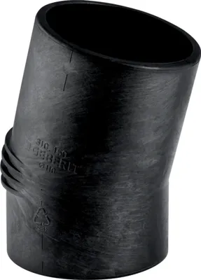 Produktbild von Geberit GE Silent-db20, Bogen, 15°, DN 110, 1 Stk.