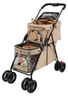 Image de Cage de transport pliable pour chiens et chats, avec fenêtre en filet et sac de rangement