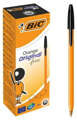 Obrázok produktu pre Pero ORANGE FINE ČIERNE 20 BIC