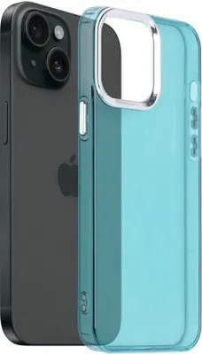 Produktbild von Pearl Handyhülle mit transparentem Design kompatibel mit iPhone 16 Pro Max Grün