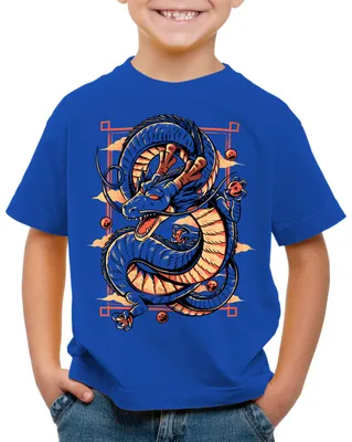 Produktbild von style3 Magical Dragon Kinder T-Shirt dragon Z goku vegeta anime