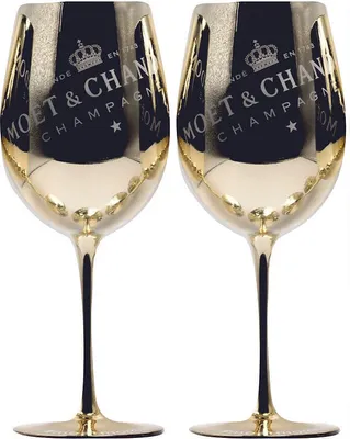 Produktbild von Moet Chandon Glas Gold Imperial Champagner 2 Stück