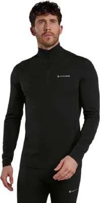 Zdjęcie produktu dla Montane Malli Half Zip Sweatshirt Black L Man Black L