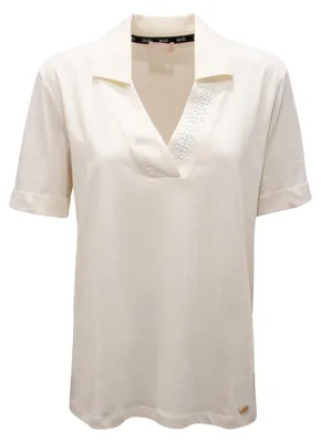 Immagine prodotto di Q2527 Polo Da Donna Liu Jo Better Woman Con Borchie