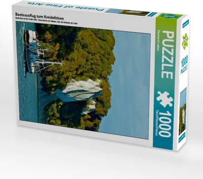 Produktbild von Calvendo Bootsausflug zum Kreidefelsen 1000 Teile Puzzle hoch 480x640mm, Loebus Eberhard; 7384103