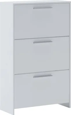 Produktbild von Seggiano - Schuhschrank, 69x28x115h cm Weiß, 3 Regale
