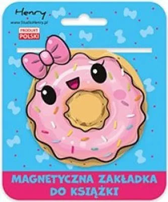 Produktbild von Magnetyczna zakładka do książki Kulka z kokardą