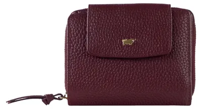 Image de Portefeuille HANNA RFID, modèle portefeuille à fermeture éclair, pour femmes, en cuir, rouge, avec 8 compartiments pour cartes