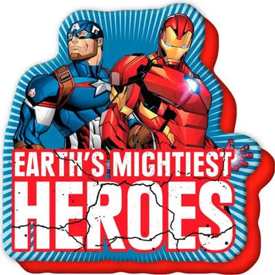 Produktbild von Marvel Avengers - Kuschelkissen, 35cm