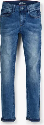 Produktbild von 40211 - s.Oliver Hose lang mid.blue h 140/SLIM