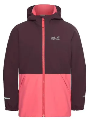 Productafbeelding van Jack Wolfskin meisjesjas "New Snowy Days", kleur: amarant, maat: 140 EU