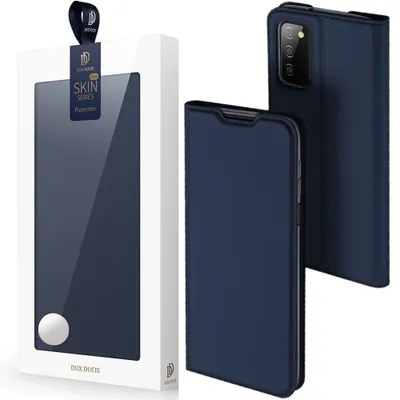 Produktbild von Dux Ducis Skin Pro Holster Case Cover mit Flip für Samsung Galaxy A03s Blau