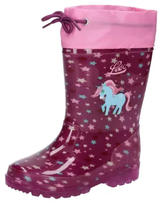 Productafbeelding van Lico Uni kinderregenlaars, paars, roze, turquoise, maat 33 EU