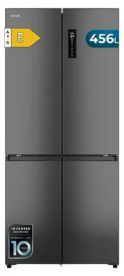 Obrázek produktu pro Cecotec A01_EU01_109112, Černá, 4 dveře/dveří, Dark, LED, Na dveřích, 456 l