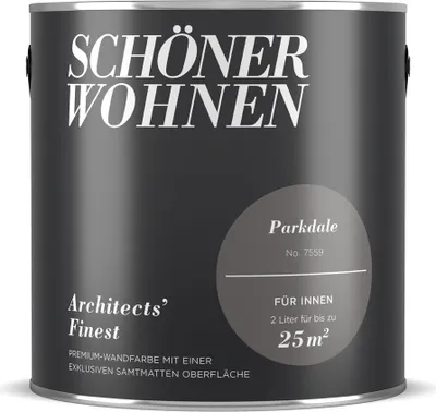 Produktbild von Schöner Wohnen Architects' Finest, 2 Liter, 25 m², Parkdale samtmatt
