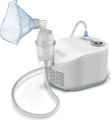 Immagine prodotto di Omron X101 Easy nebuliser - Inalatore di aerosol per il trattamento semplice di malattie respiratorie come asma, tosse o allergie - Adatto per adulti e bambini
