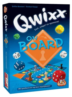 Zdjęcie produktu dla gra w kości Qwixx On Board (NL) 13 sztuk