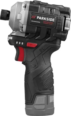 Produktbild von PARKSIDE PERFORMANCE 12V Akku-Drehschlagschrauber PDSSAP 12 + Bosch Bitset 10 tlg.