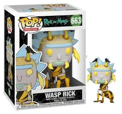 Immagine prodotto di Rick e Morty - Wasp Rick 663 - Funko Pop! - Figura in vinile