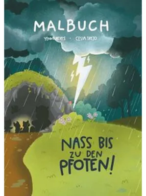 Obrázek produktu pro Omalovánky – Mokří až po tlapky!