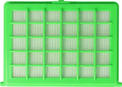 Produktbild von vhbw Staubsaugerfilter kompatibel mit SEB Tefal RO 1795014 Q0, RO 5227 EA 4Q0, RO 2441 WA 4Q0, RO 5227014 Q0 Staubsauger - HEPA-Filter Grün Weiß