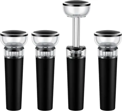Image de Bouchons pour bouteilles de vin - Lot de 4