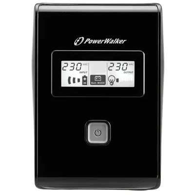 Produktbild von PowerWalker VI 850 LCD, Line-Interaktiv, 0,85 kVA, 480 W, 162 V, 290 V, 50/60 Hz