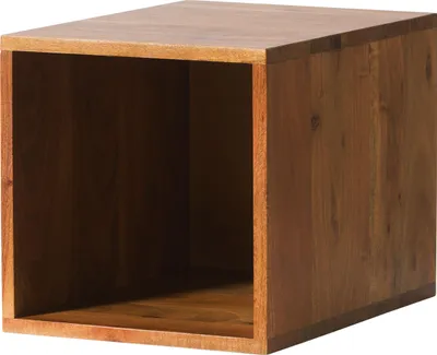 Immagine prodotto di MASSIVMOEBEL24 | Mensola in legno di acacia 30x40x30 laccato naturale MONTREAL #133
