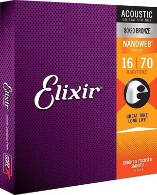 Immagine prodotto di Elixir 80/20 Nanoweb Acoustic 16-70