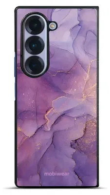 Produktbild von Handyhülle für Galaxy Z Fold6, Mobiwear Glossy Case, Violett