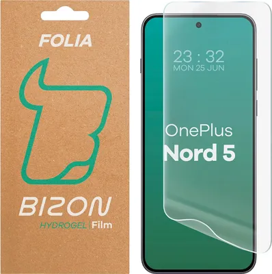 Produktbild von Hydrogel Folie für den Bildschirm für OnePlus Nord 5, Bizon Glass Hydrogel Front, 1 Stück