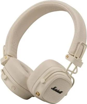 Image de Marshall MAJOR V Casque Avec fil &sans fil Arceau Appels/Musique USB Type-C Bluetooth Crème