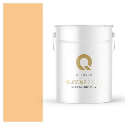 Produktbild von Silikonharz-Putz | Hellorange | Reibeputz | 15kg 3mm | Silikonputz | Fassadenputz | Kratzputz Oberput Edelputz Strukturputz Fertigputz Wände Und Decken