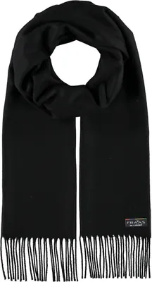 Produktbild von FRAAS Schal Cashmink® Scarf with Fringes Black schwarz