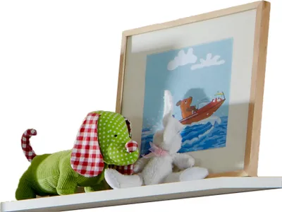 Produktbild von Wandboard Kinderzimmer in weiß FABRIZIO-43