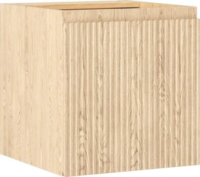 Obrázok produktu pre Kúpeľňová skrinka Mexen Rivel 45 cm, 1-dverová, rebrovaná, dub - 91A21-04547-1-BF81