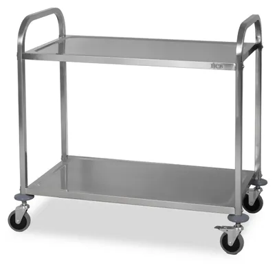 Produktbild von HCB Servierwagen - 2 Schichten - 95 cm - Edelstahl - 8666