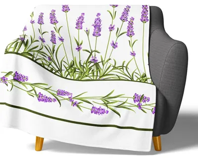 Zdjęcie produktu dla Mikropolarowy koc Levandulová Zahrada 150x200 cm