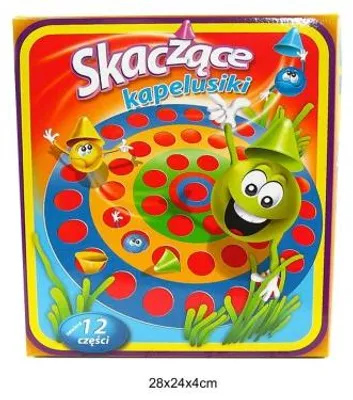 Produktbild von Gra zręcznościowa Skaczące Kapelusiki dla dzieci Tegra