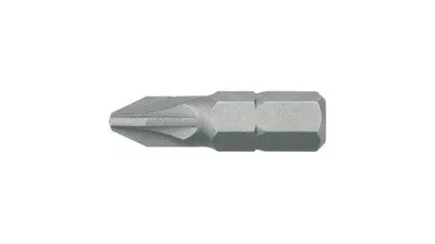 Produktbild von Neo Tools Bit Pz2. 25 mm. 5 Stück. DIN 3126. Stahl S2.
