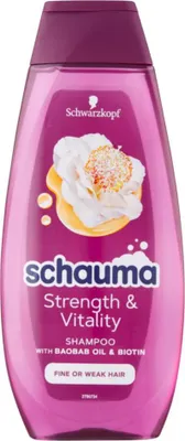 Zdjęcie produktu dla Szampon Do Wosw Cienkich I Delikatnych Schauma Sia I Witalno 400 Ml